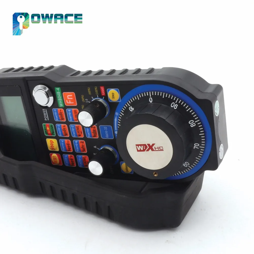  [STOCK de la UE] XHC 4 ejes inalámbrico Mach3 MPG volante Manual USB receptor 40 metros de distanci