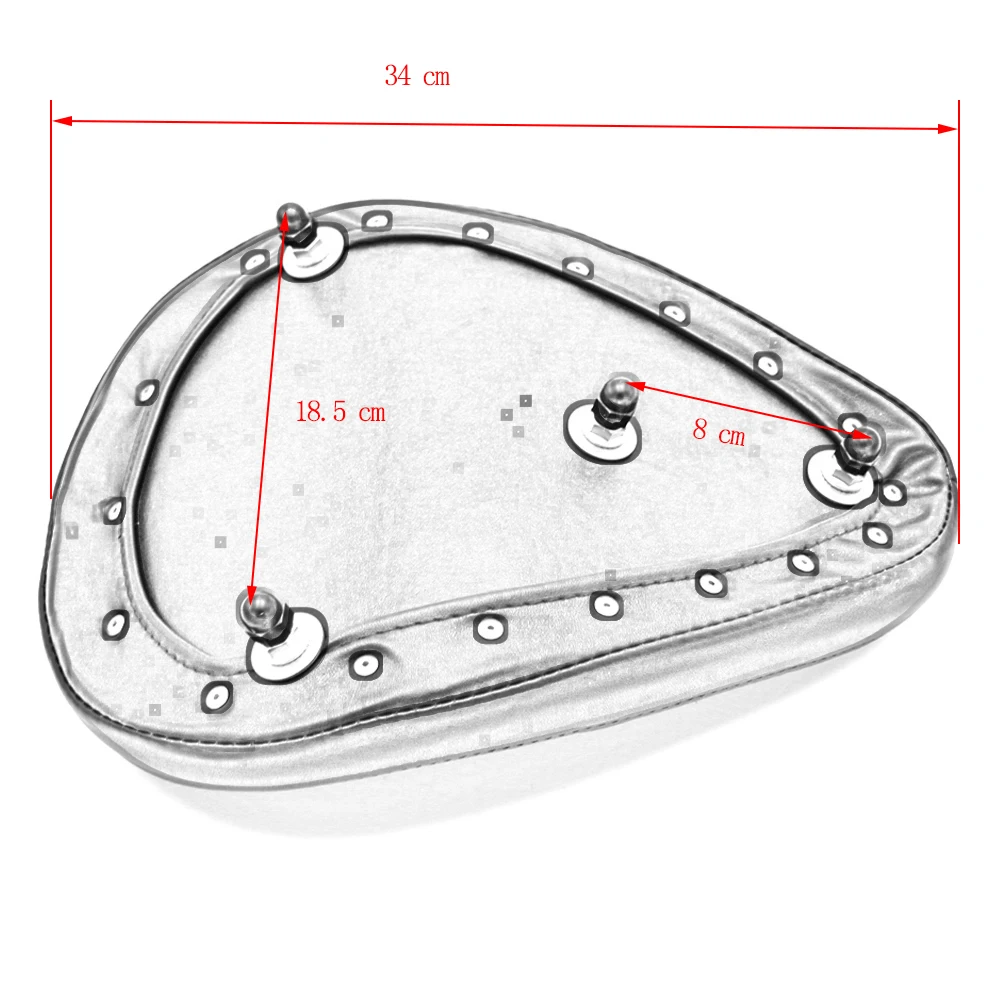 Mooreaxe черный мотоцикл " Solo Весна сиденье водителя мягкое седло для Harley Dyna Sportster XL883 XL1200 Chopper Bobber Пользовательские