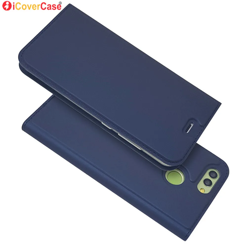 ICovercase роскошный откидной Магнитный чехол кожаный для Huawei Honor 6X 7X 8 9 Lite 6C 6A Cover lite Funda