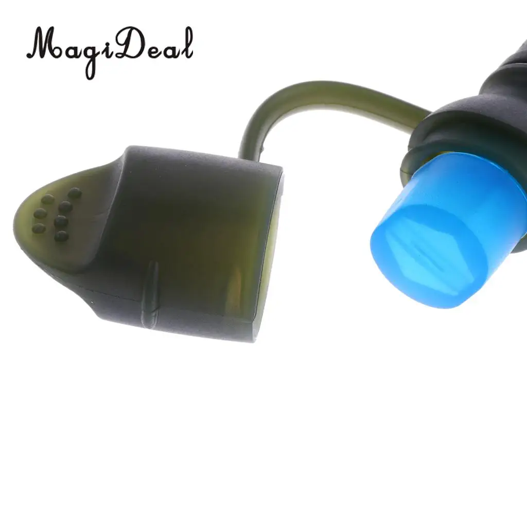 MagiDeal Water Bag Straight Silicone Hydration Pack Bite Valve Tube Nozzle Replacement For Cycling Sports Bladder Reservoir