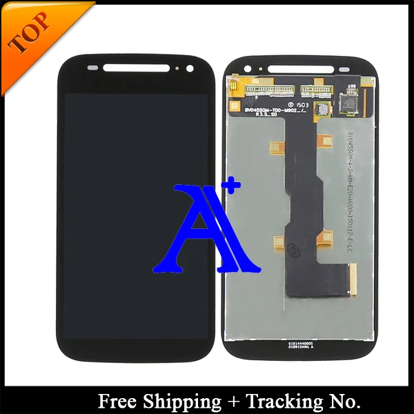 Номер отслеживания для Moto E2 E + 1 100% протестированный ЖК-экран moto Xt1505 Xt152 сенсорный