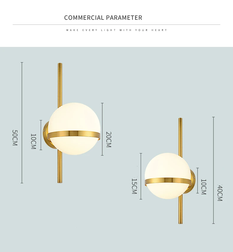 Скандинавский минимализм стеклянный глобус блеск E27 светодиодный настенный светильник коридор Ретро светодиодные настенные бра черные/золотые металлические светильники для освещения