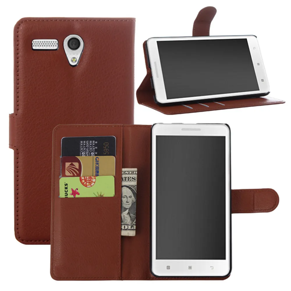 

Luxury Wallet Leather Flip Case Cover For Lenovo A616 A 616 A5800 Case Cell Phone Shell Back Cover And Card Holder Factory Price