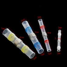 75Pcs 4 Sizes Solder Sleeve Heat Shrink Tube Wire Terminal Connectors Waterproof (Two kinds of Packaging)
