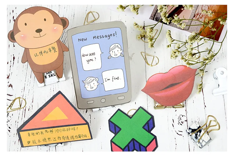 Let's Go Trip memo pad Sticky Notes Escolar Papelaria наклейка-закладка для школьных принадлежностей