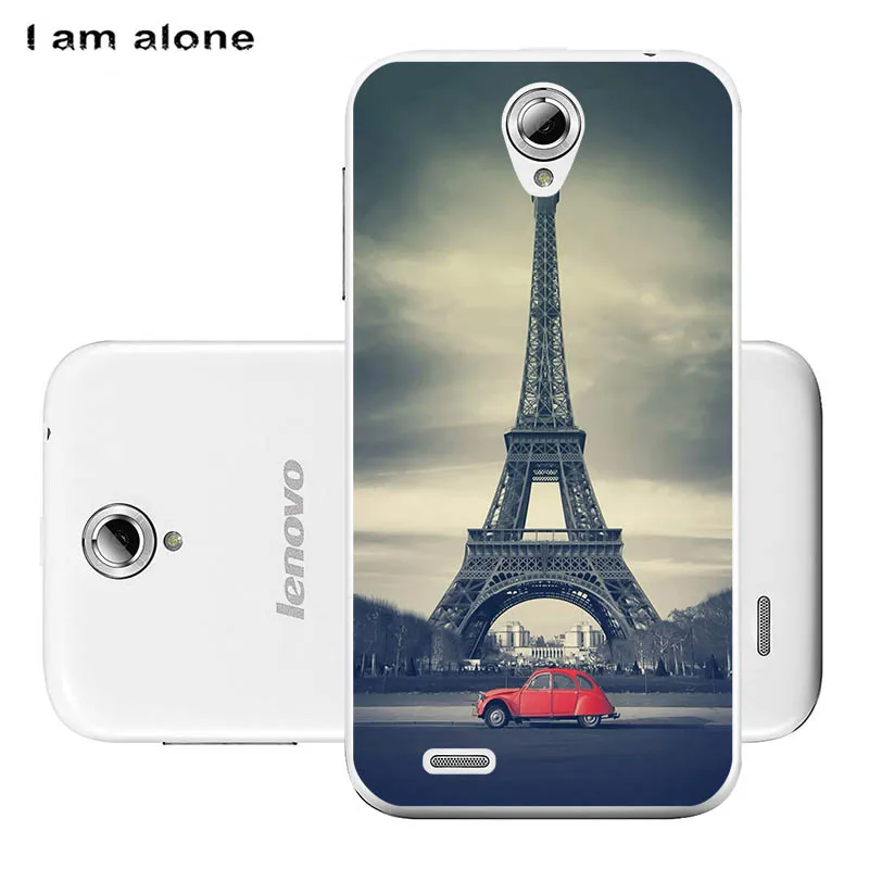 Чехлы для телефонов I am alone для lenovo A859 5,0 дюймов Мягкий ТПУ мобильный Модный Цветной милый чехол для lenovo A859 сумки