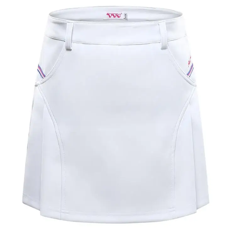 2019 Spring Summer Golf Pleated Skirt with Safety Short Women Sportswear Korean Outdoor Golf Tennis shorts Skirt Send Belt 2019 Spring Summer Golf Pleated Skirt with Safety Short Women Sportswear Korean Outdoor Golf Tennis shorts Skirt Send Belt