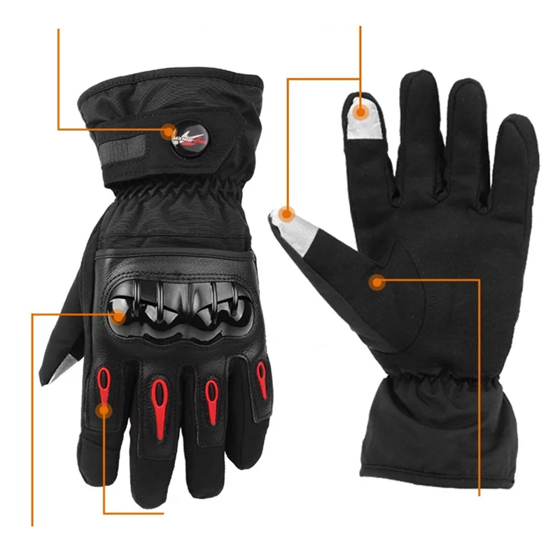 Для KTM Suzuki Kawasaki мотоциклетные перчатки Gants Moto Luvas Кроссовый кожаный мотоцикл Guantes мото гоночные перчатки Лето Зима