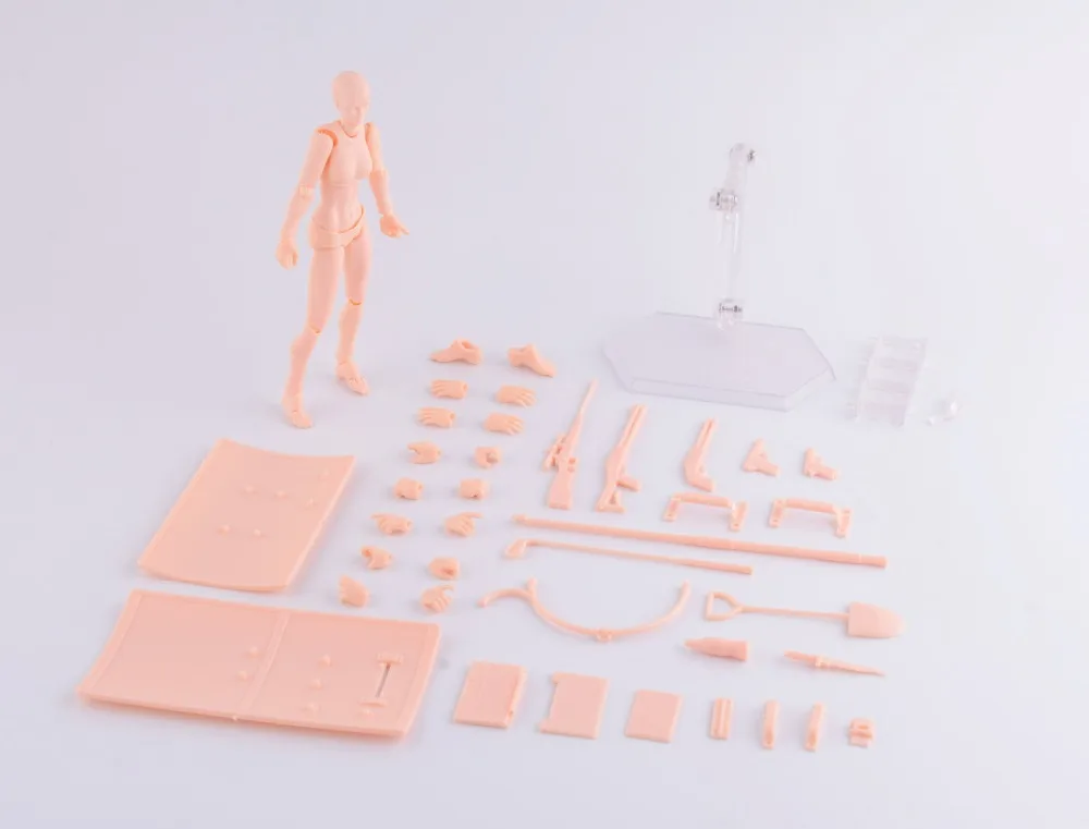 Body Kun Archetype Figma He SHE Ver экшн фигурка цвет кожи DIY Bodykun модель|Игровые фигурки и