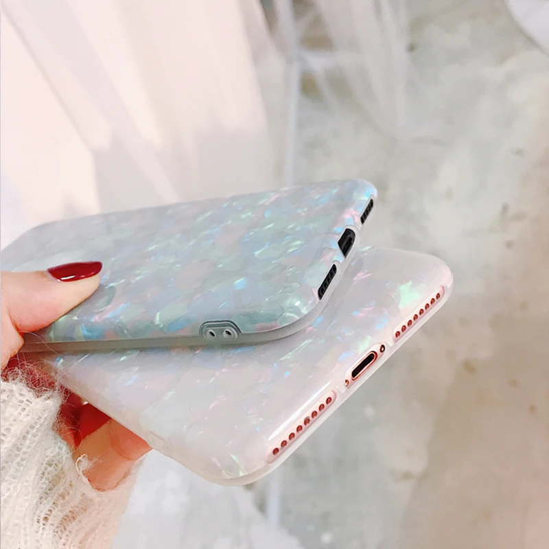 Блестящий чехол Kerzzil для телефона iPhone 7 8 6 6S Plus чехлы с блестящим рисунком мечты X XS