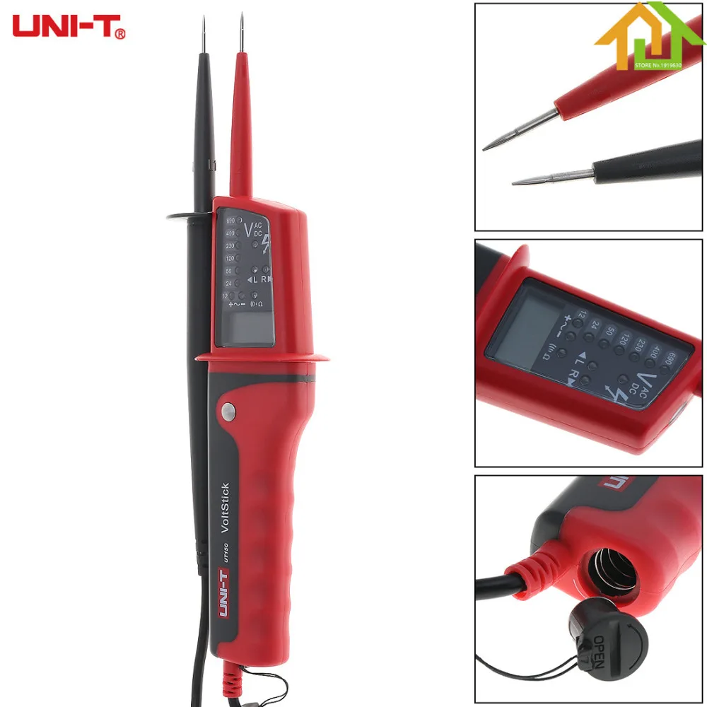 

UT15C LCD Display Waterproof Type Digital Display Test Pen with Lighting function