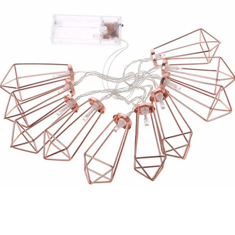  LED String Light Rose Gold Diamond 1020LEDs Water Droplet LED Fairy Battery Lights PartyGardenIndoorHolidayChristmas Decor (8)