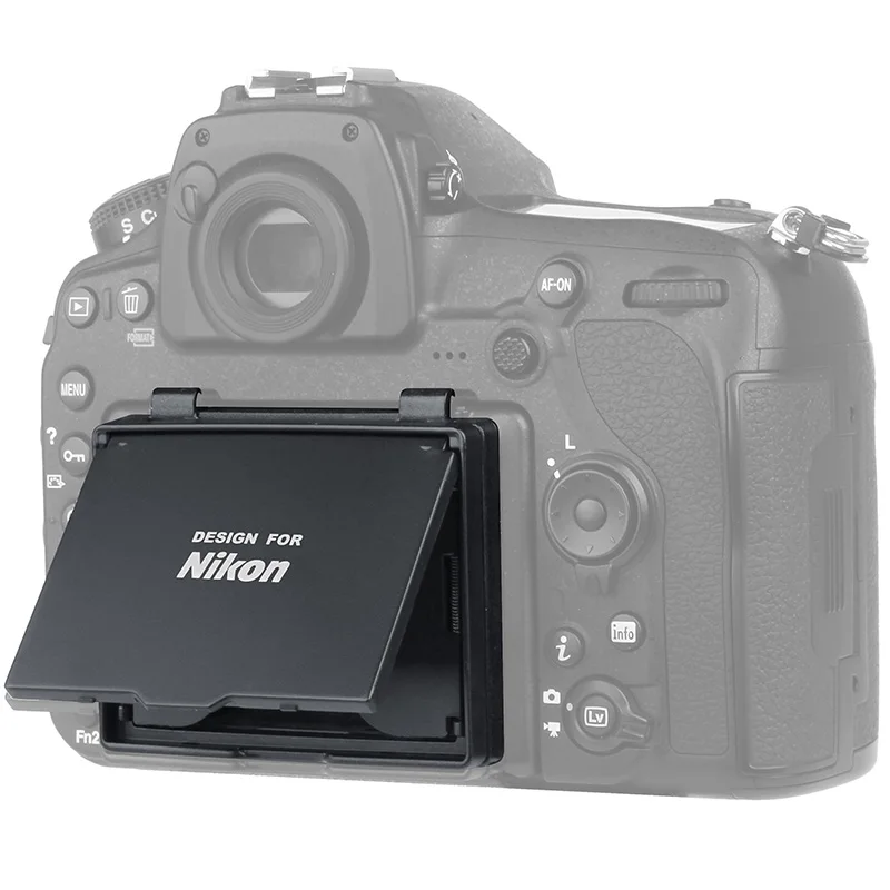 D850 N LCD Screen Protector Pop up sun Shade lcd Hood Shield Cover for