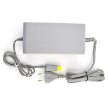 EU Plug 100-240 Power Supply AC Charger Adapter Cable for Nintendo Wii U WiiU Game Console/host Gamepad/Pad wiiu 3dsll 3ds dsi twin charge long ac adapter