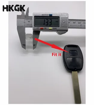 

2Pcs/lot For Honda emblem insignia Silica gel Diy sticker For remote key LOGO For key LOGO 13.3*10.7mm