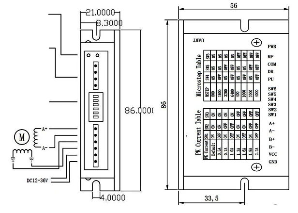 STEPPER DRIVER - FMDD36D22NOM