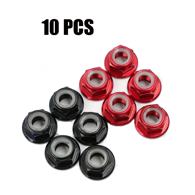10PCS M5 Lock Nut Aluminum Alloy Motor Cap Flange CW CCW for RC Drone FPV Quadcopter Four-axis 2204 2205 2206 Parts | Игрушки и хобби