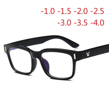

Hot Students Optical Glasses Black Frame men Women Myopia Spectacle eyeglasses -1.0 -1.5 -2.0 -2.5 -2.5 -3.0 -3.5 -4.0