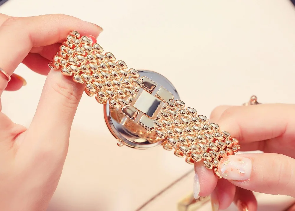 G& D Лидирующий бренд роскошные женские часы Модные кварцевые наручные часы дамский браслет часы Relogio Feminino Hapyy подарки на год