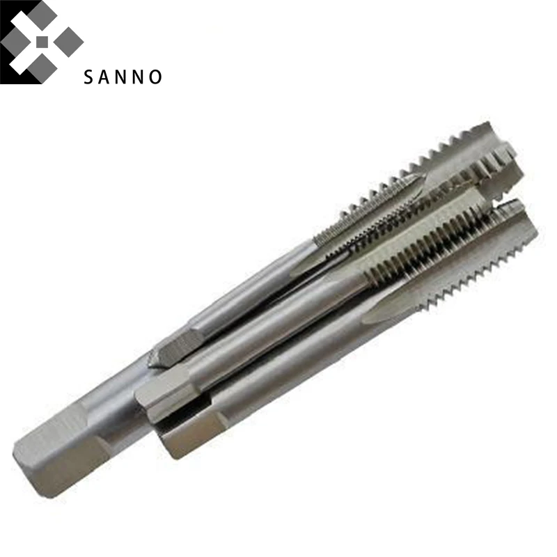 HSS Американская система 2-56NC/10-24NC/1-4-20NC краны Жесткий Полный шлифовальный нарезание резьбы