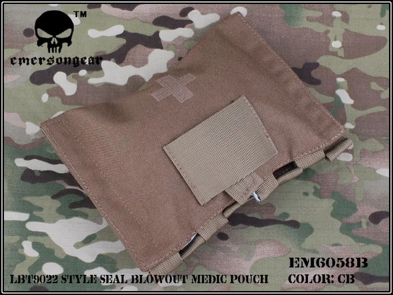 EMERSON LBT9022 стиль уплотнение выдув Медик Мешок военная армия утилита Мешок MOLLE EM6058