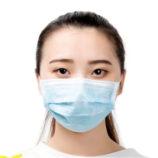 50pcs/box High quality Laboratory disposable medical face masks Anti