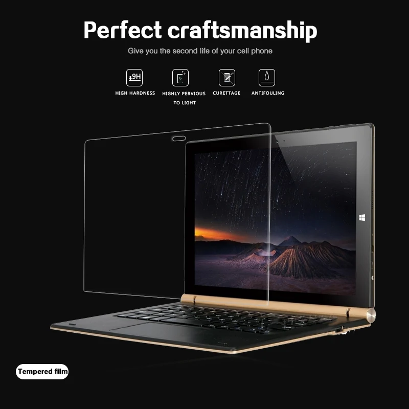 

Best premiemm HD lcd Tempered Glass film For Onda OBOOK 20 PLUS 10.1" Tablet PC protective Screen Film with Safety Package