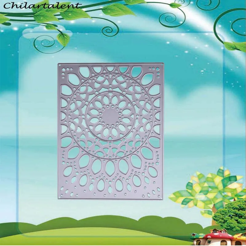 

Flower Frame Metal Cutting Dies Stencils for DIY Scrapbooking/photo album Decorative Embossing DIY Paper Cards Making troqueles
