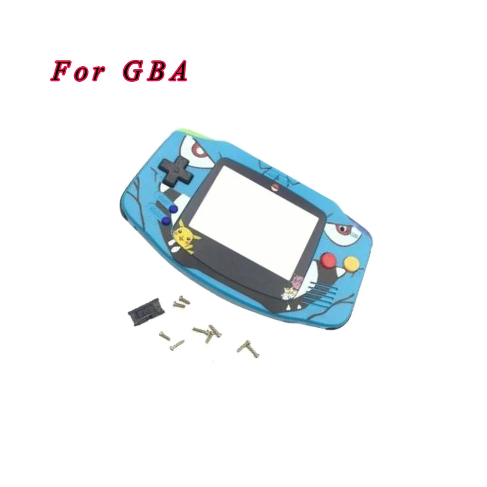 

10 pcs a lot Cartoon Limited Edition Housing Shell replacement for Gameboy Advance for GBA Game Console Cover Case