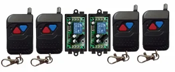 

2017 DC 9V 12V 24V 1 CH 1CH RF Wireless Remote Control Switch System,315 MHZ 4pcs (Back) Transmitter + 2pcs Receivers,Latched