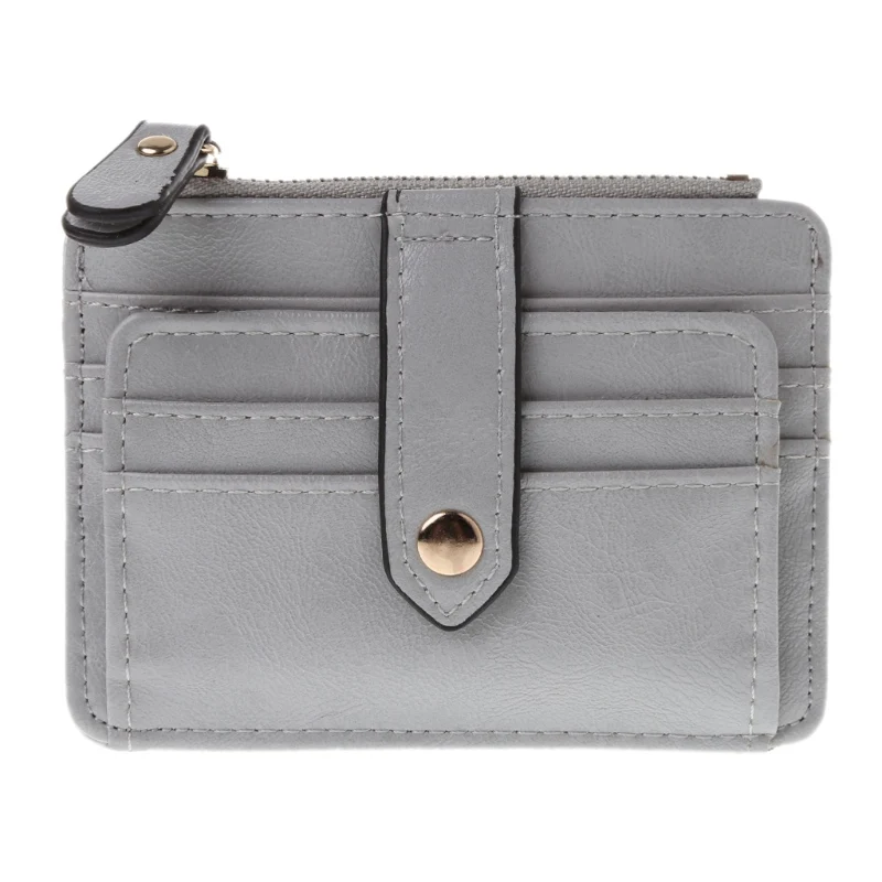 Women Girl Mini ID Credit Card Holder Coin Purse Wallet Pockets Slim Wallet Case