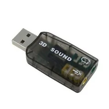YOC-5 psc мгновенно внешний 5,1 USB 3D аудио адаптер звуковой карты для ПК настольного ноутбука Laptopcreate гнездо для наушников микрофона