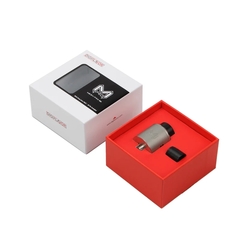 Digiflavor Mesh Pro RDA Atomizer Postless Clamp Deck Supports Mesh Wire Coils Fits Electronic Cigarette Aegis MOD Vape 03