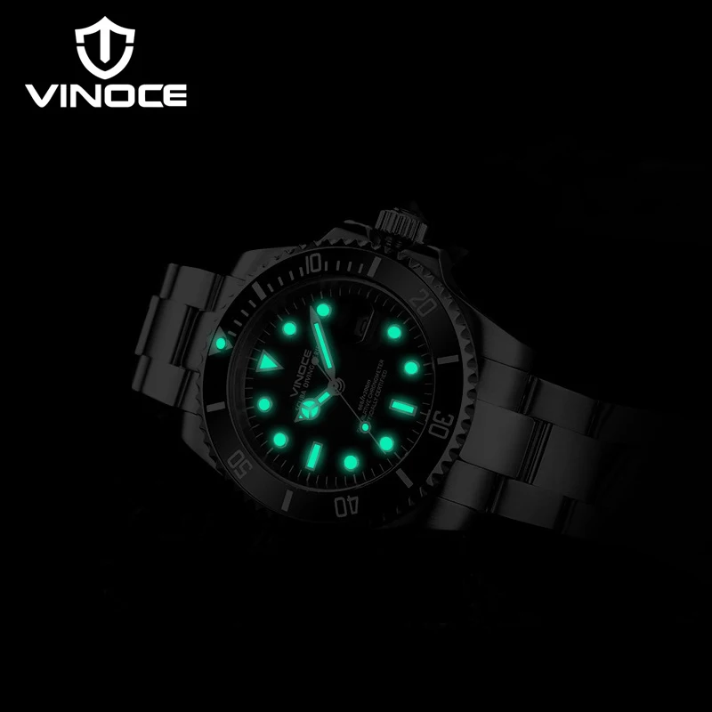 200 м водонепроницаемые часы для дайвинга стальные спортивные кварцевые часы с календарем светящиеся военные деловые мужские часы Relogio masculino
