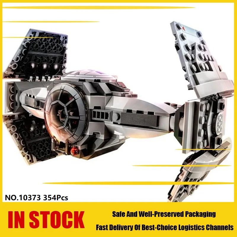 Bela 10373 Star Plan Force Awakens TIE Advanced Prototype DIY строительные блоки Обучающие игрушки для детей