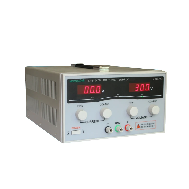 

KPS1540D High precision Adjustable LED Dual Display Switching DC power supply 220V EU 15V/40A