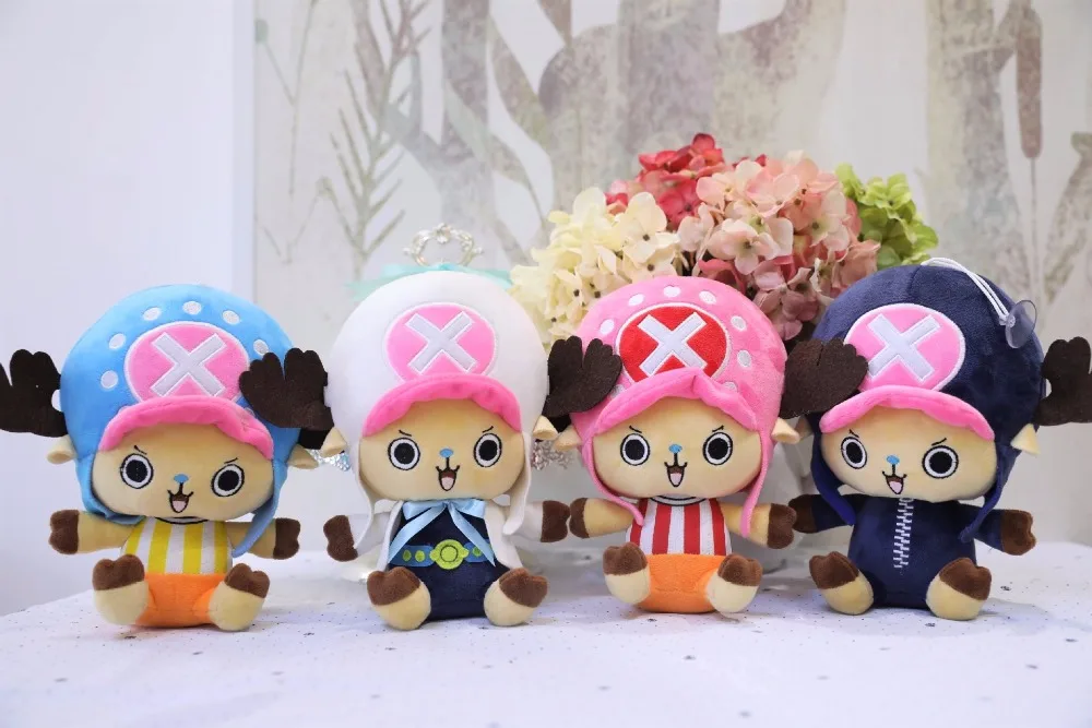 

1 pcs 20cm Plush Chopper Toys One Piece Luffy Soft Doll Stuffed Japanese Anime Figure Kids Toys High Quality Gift For Children