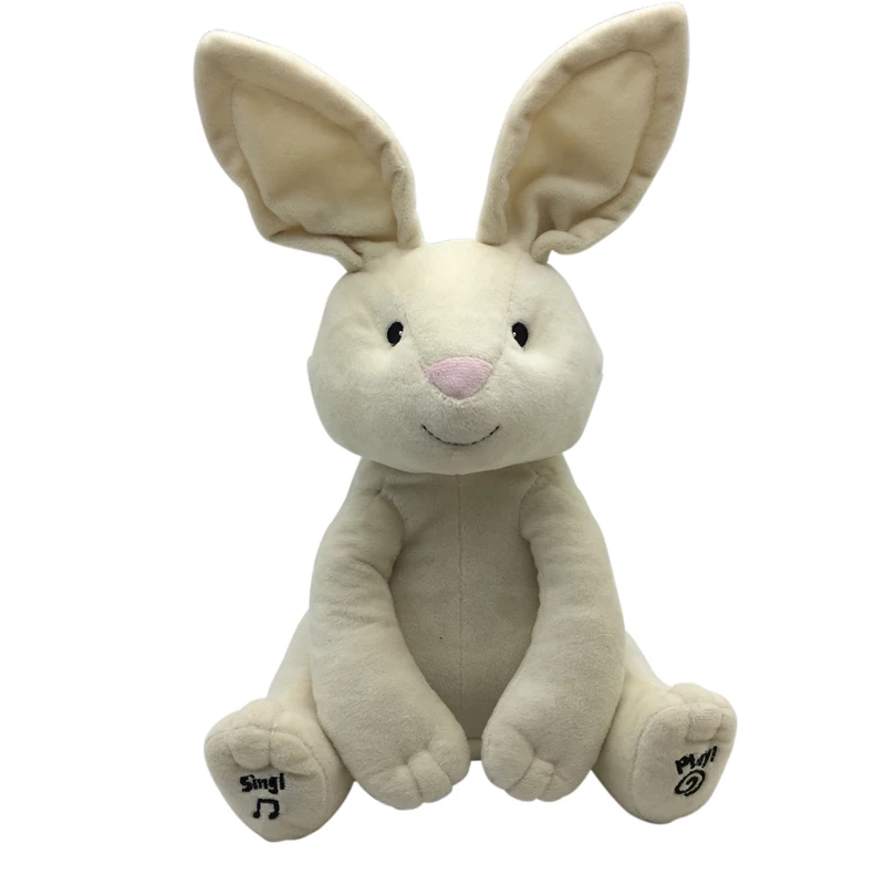 musical plush easter bunny