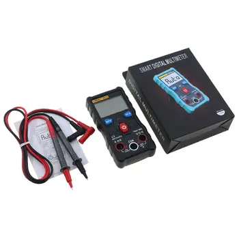 

Digital Multimeter Tester Auto Range True RMS with NCV DATA HOLD LCD Backlight+Flashlight