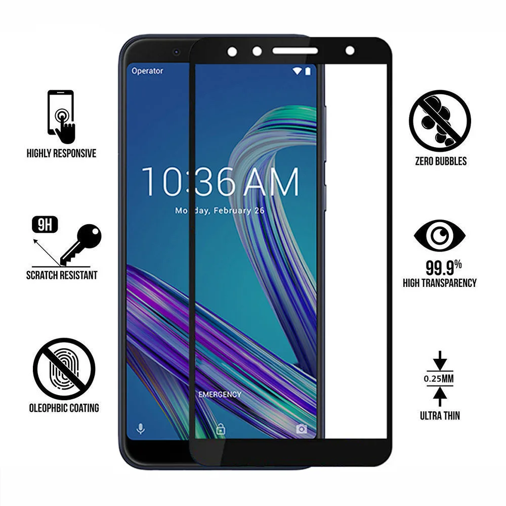 Защитное стекло Glass на asus zenfone max pro(m1) zb602kl / стекло на асус зенфон макс про м1 zb602kl Экран протектор Закаленное на Стекло для Asus ZB602KL ZB ZB602 602 602KL KL X00TD стекло