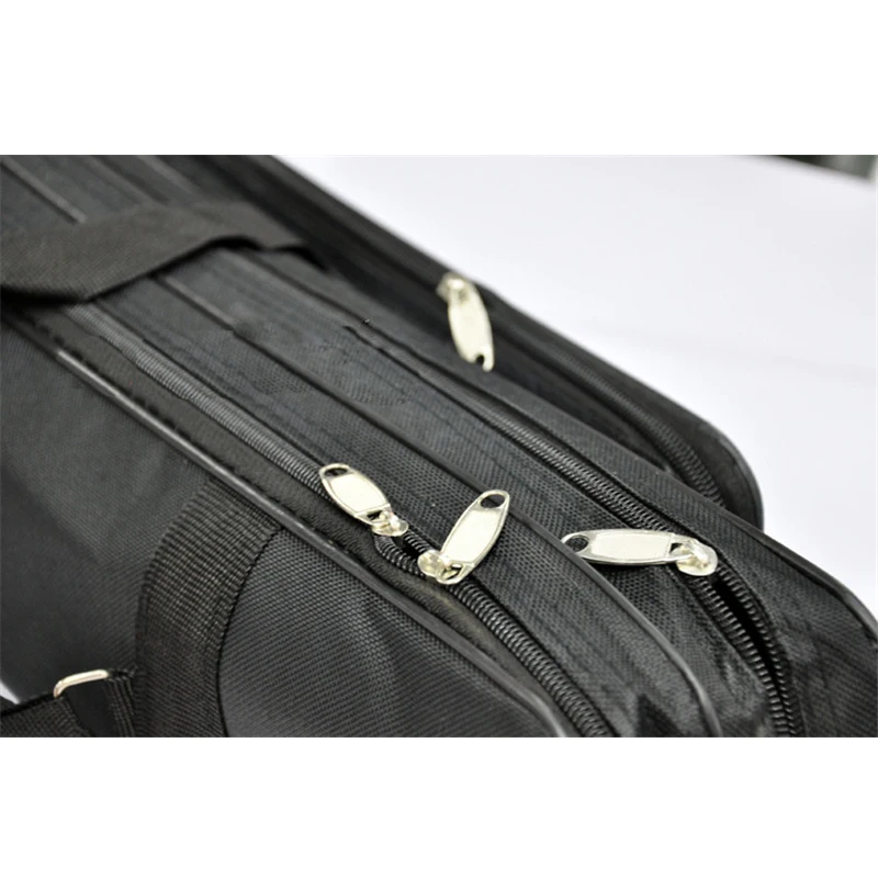 High Quality Oxford Cloth Fishing Bag 70cm Double Layer Fishing Rod Bag with Side Zipper Bag for Fishing Accessories (5)