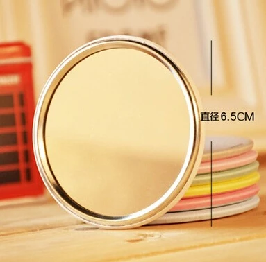 

6pcs/lot Compact Mirror Explosion Models Lady's Beauty Cosmetics Makeup vanity mirror Portable Pocket Mirrors girls Gifts