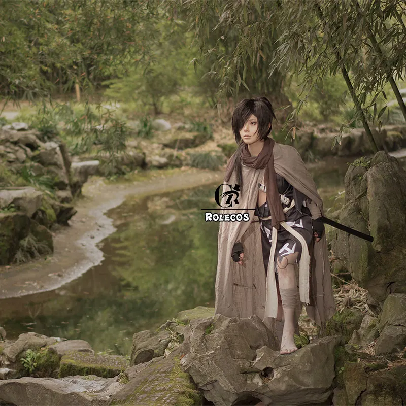 ROLECOS японский аниме Dororo Косплей Костюм хиаккимару кимоно косплей костюм на