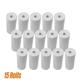 

Thermal Paper Rolls 80*30mm Printer Paper Cash Register Rolls for Supermarket POS Receipt Paper Printing 15 Rolls