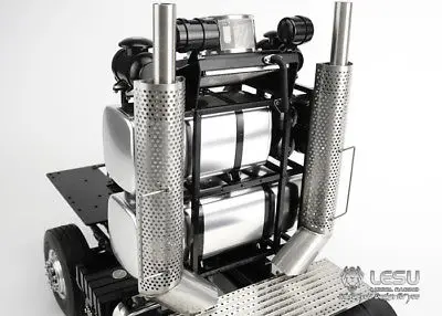 LESU MAN 1/14 RC 8*8 металлические тяжелые шасси оборудование стойка трактор грузовик