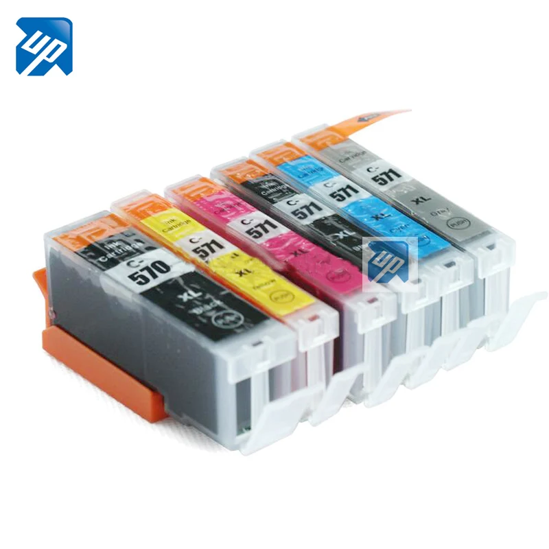 12pk 570 571 PGI-570 CLI-571 PGI570 чернильные картриджи для canon TS9050 9055 TS8050 TS8051 TS8052 TS8053 MG7750 MG7751 MG7752 MG7753