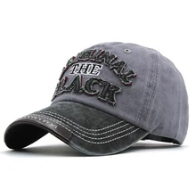 Защита от солнца остроконечные Лето потертые Бейсбол шляпа, с вышитыми буквами подарки в ретро-стиле на открытом воздухе в стиле «хип-хоп» Для мужчин Для женщин Повседневное Мода