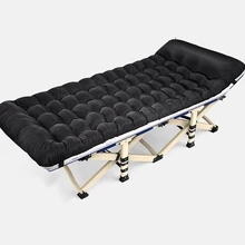 Офисная складная кровать шезлонг складной шезлонг, односпальная кровать, кресло, кровать для отдыха на обеде Siesta, расширенная очень большая квадратная трубка