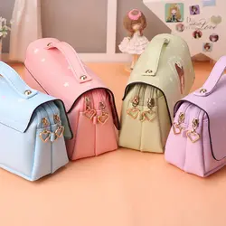 Большой Ёмкость Kawaii симпатичный футляр для карандашей из искусственной кожи портативный Карандаш сумка офис ручка для детей для девочек