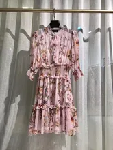 Luxury Ruffles Dress For Women 2019 Summer Self Bow Tie Shirred High Waist Short Sleeve Slim Mini Dresses Vestidos Luxury Ruffles Dress For Women 2019 Summer Self Bow Tie Shirred High Waist Short Sleeve Slim Mini Dresses Vestidos